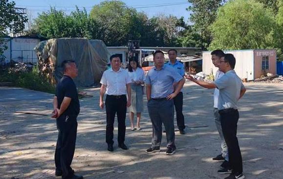 許俊軍同志帶隊(duì)督辦突出環(huán)境問(wèn)題整改工作